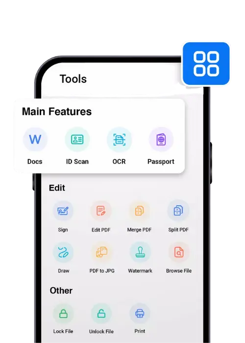 Features and tools